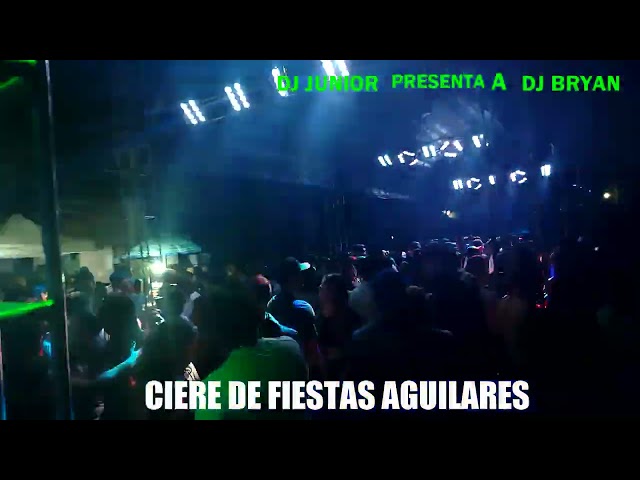 CIERRE DE FIESTAS PATRONALES EN AGUILARES JUNIOR DISCO MOVIL Y GRAVITY DISCO MOVIL