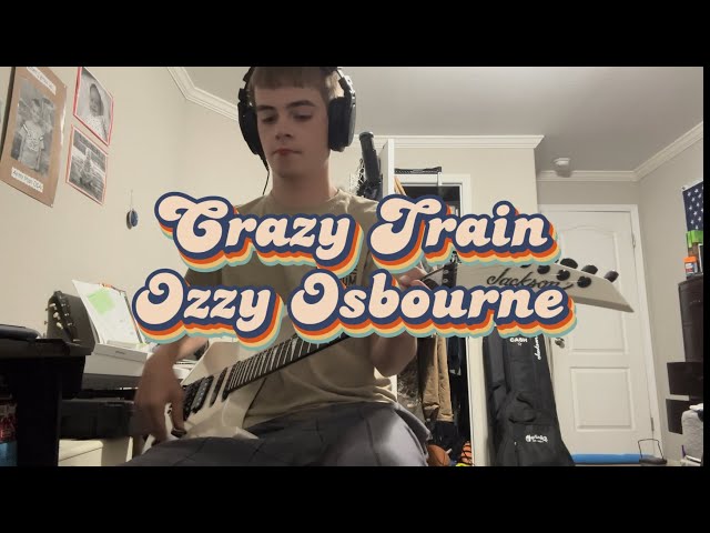 Crazy Train-Ozzy Osbourne guitar cover by Jamey Johnson