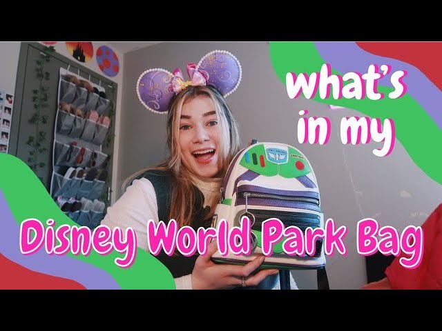 ✰ what's in my Disney park bag 2021✰ - DISNEY WORLD SPRING BREAK!!!