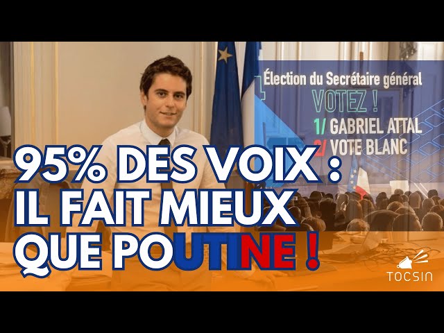 Attal élu sans concurrent : la démocratie à la sauce macroniste !