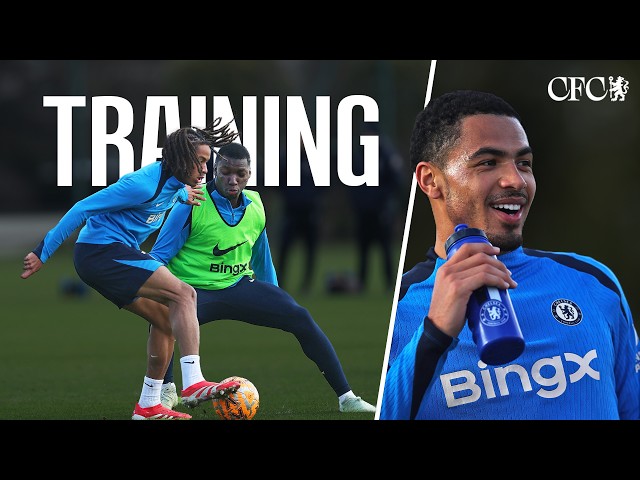 TRAINING ahead of FA Cup away day 💪 | Chelsea Training | CFC 24/25