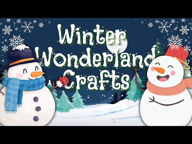 ALL NEW Winter Wonderland Crafts Are Budget Friendly Brilliant!