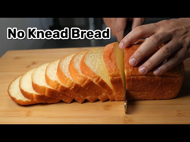 Easy [ NO KNEAD ] Bread Recipe For Beginners! Delicious Homemade Sandwich Loaf @theapron41