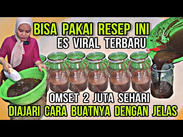 IDE USAHA ES VIRAL TERBARU KEKINIAN! OMSET 2 JUTA SEHARI KEPEPET CICILAN PANCI MALAH KEBANJIRAN UANG