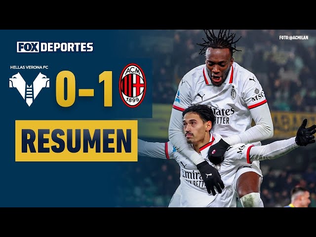 🥳 ¡GANÓ EL MILAN! | Hellas Verona 0-1 AC Milan | HIGHLIGHTS | Jornada 17 | Serie A 2024