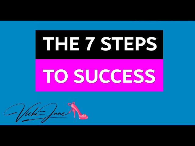 Success acronym - 7 steps to super success I VICKI JANE #motivation