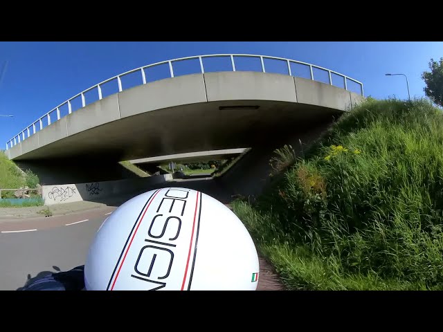 NIU MQi+ Sport Moped Ride -- Delfgauw to Rotterdam 360° View