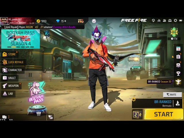 FIRST LIVE OF FREE FIRE PLEASE SUPPORT