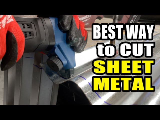 Cutting Sheet Metal or Roofing - 4 Different Tools You Should Use