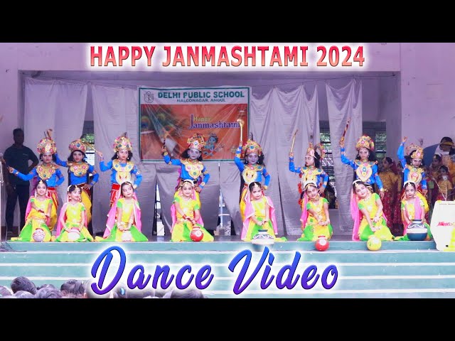 DANCE VIDEO OF HAPPY JANMASTAMI 2024   || DPS NALCONAGAR JUNIOR WING