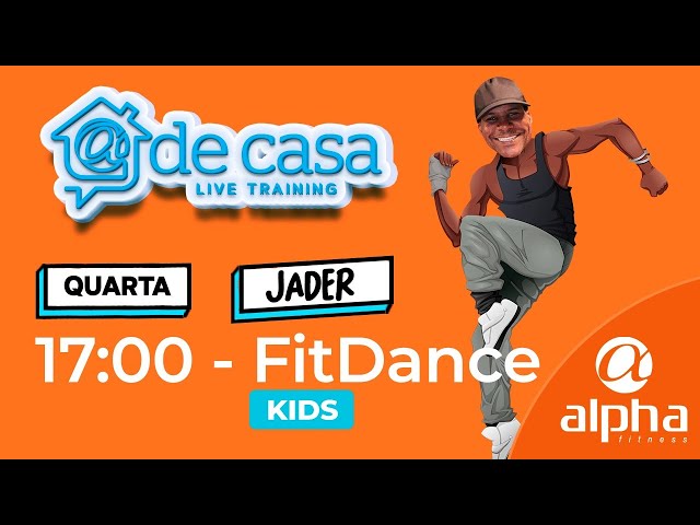 [08/04 - 17h00] FITDANCE KIDS com Jader