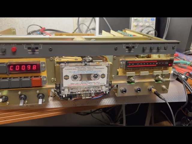 Technical Deep-Dive: Measuring Key Parameters on Restored Revox B710