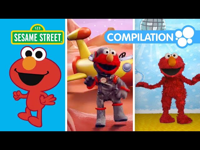 Elmo Slide and More Dance Videos For Kids | Sesame Street Compilation