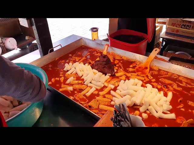 Korean Baseball Snack Tteokbokki Korean Street Food, Korean Soul Food