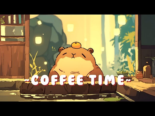 [60 Minutes] Capybara Chill Radio | Cozy Japanese Lofi Mix 🦫 🎵 🌙