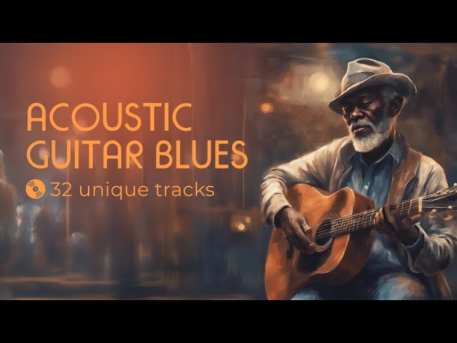 Acoustic Guitar Blues. Relax on the waves of blues rhythms