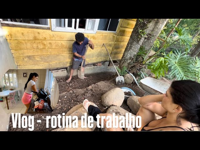 VLOG - arrumando minha casa e um pouco de reforma  na casa da minha mãe