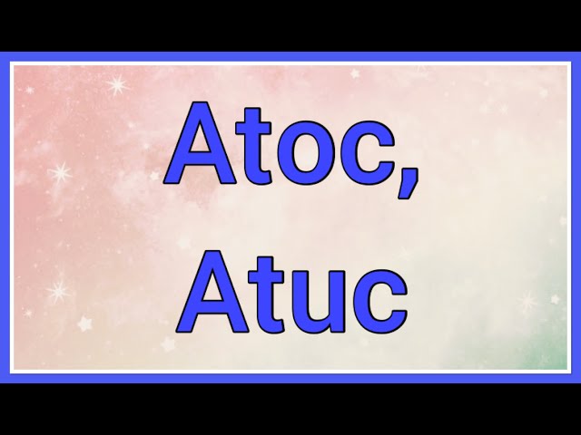 Atoc, Atuc | Name Origin Meaning