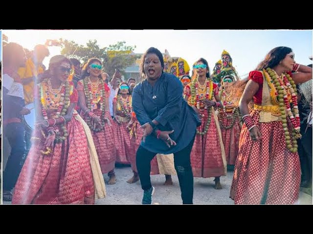 Girls Teenmaar Dance at Boina Sai Yadav Kondapochamma Jatara 2025 | Teenmaar Dance 💃