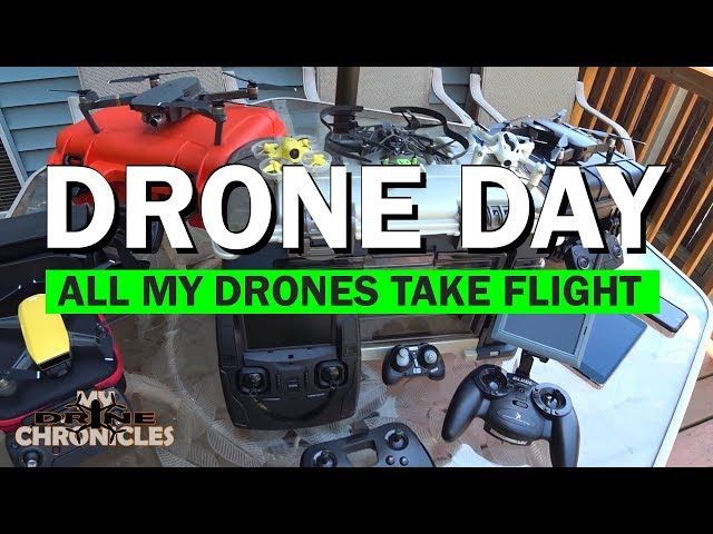 Drone Day | Flying All My Drones