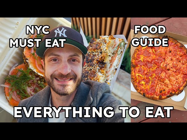 10 MUST EAT NYC Restaurants! New Pizza, Bagels, Bakeries, & More! Vol. 2 | Jeremy Jacobowitz