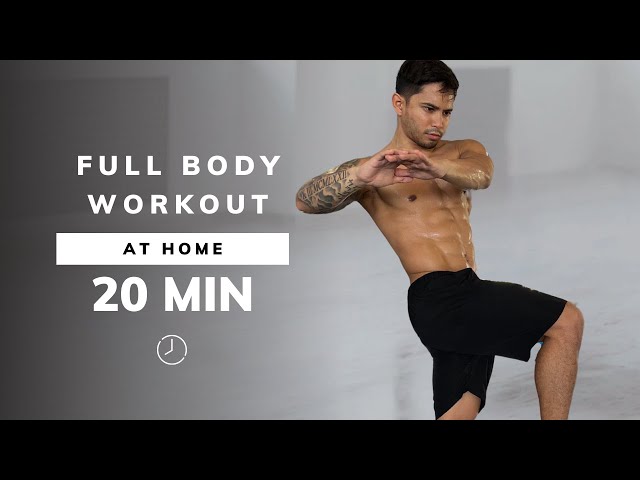 20 MIN FULL BODY WORKOUT - At Home (No Equipment + No Jumping)