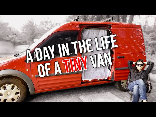 VAN LIFE | Solo Female | A Day In The Life Of a TINY Van!