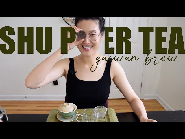 How to Brew Shu Pu'er Tea | How to make Shou Puerh Tea in Gongfu Tea style | ZhenTea