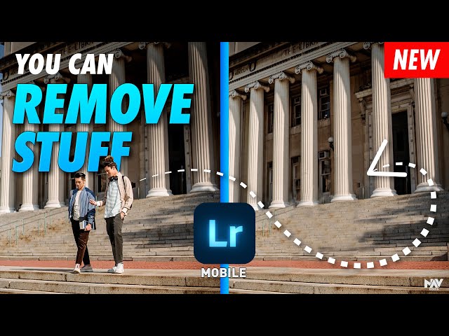 How to Use the New CLONE STAMP Tool in LIGHTROOM | Lightroom Mobile | Android | iOS