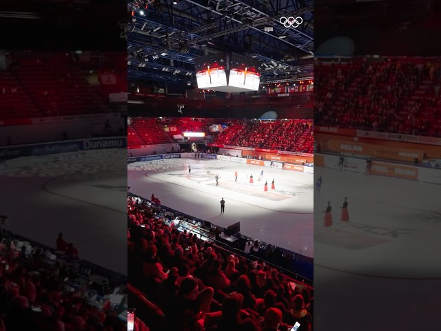 🏟️  Check out the Milano Ice Skating Arena with us!