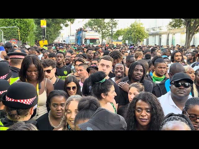 🇬🇧 NOTTING HILL CARNIVAL 2024: ARE YOU READY FOR THIS CROWD? 4K HDR