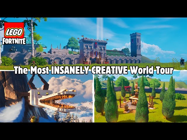 The Most INCREDIBLY CREATIVE World Tour You Can't Miss in Lego Fortnite