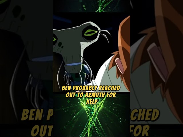 How Did Ben Take Off the Omnitrix Before Alien Force?