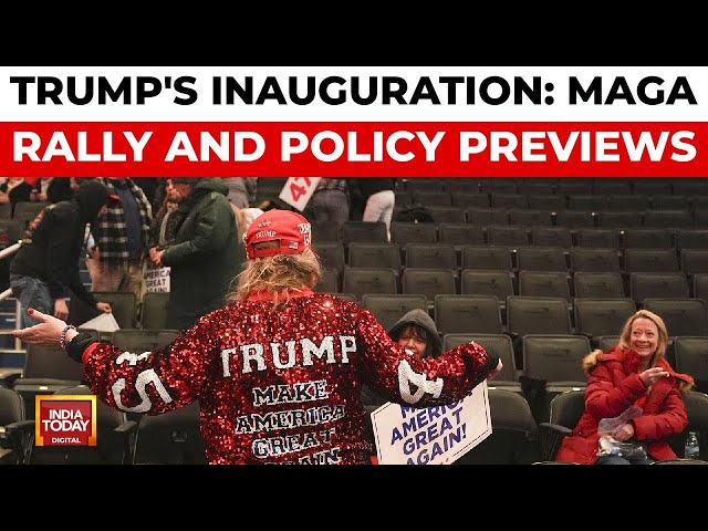 Trump's Inauguration Eve: MAGA Rally, TikTok Return, and Immigration Plans | US News