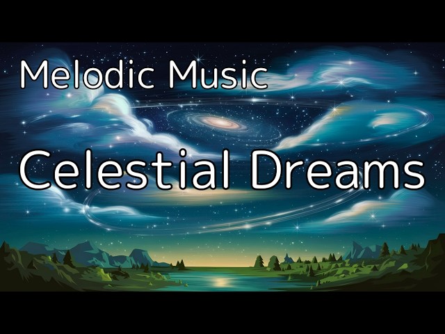 Celestial Dreams - Ethereal Piano Melodic Music & Artwork