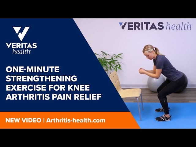 One-Minute Knee Strengthening Exercise for Arthritis Pain Relief