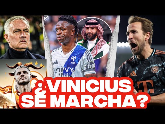 ¿Vinicius se marcha a Arabia? Champions y Mourinho destroza a Icardi.