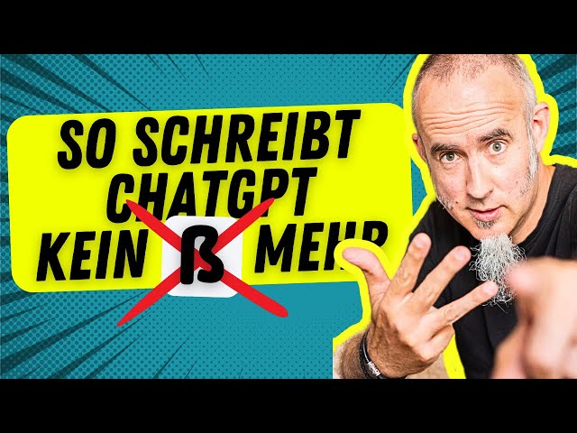 Wie du deinen JOB nicht wegen ChatGPT verlierst [kleine Einstellung]