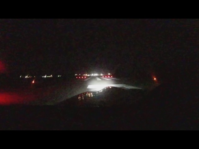 Night flight landing and Take-off at KMVC Monroeville