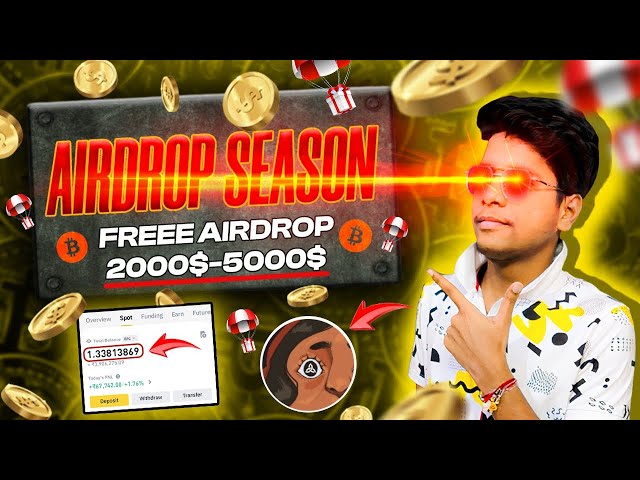 😱😱 Earn Freee Gauranteed 5000$ From Airdrops | Biggest Crypto Airdrop of 2024 | Best Airdrop 2024