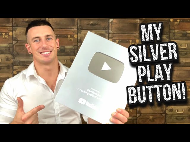 My Silver Play Button Arrrived! #Play button