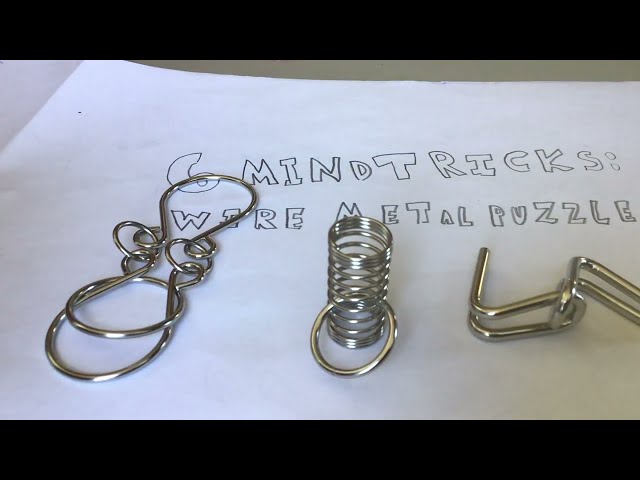 Metal wire puzzle solved