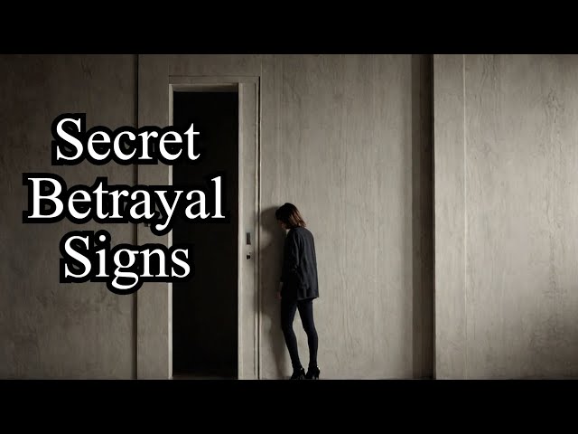 Betrayal: The Hidden Signs Your Partner Is Cheating