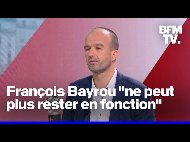 Affaire Bétharram, motion de censure du PS: l'interview Face à Face de Manuel Bompard en intégralité