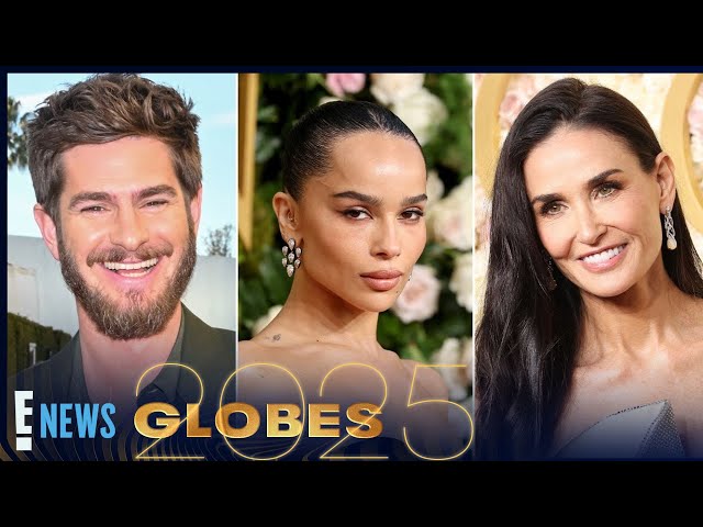 WILD Trivia About Zoë Kravitz, Andrew Garfield & More Goes Viral | 2025 Golden Globes | E! News