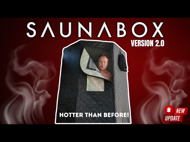 The Newly Updated SaunaBox V2 Review 2024 | 5 Hot New Features