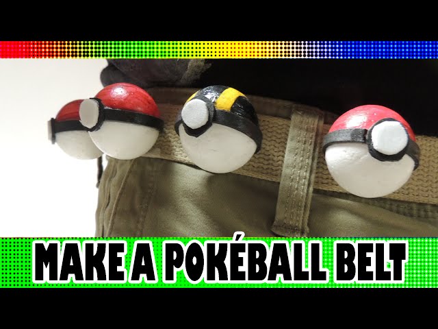 How To Make A Belt of Pokéballs