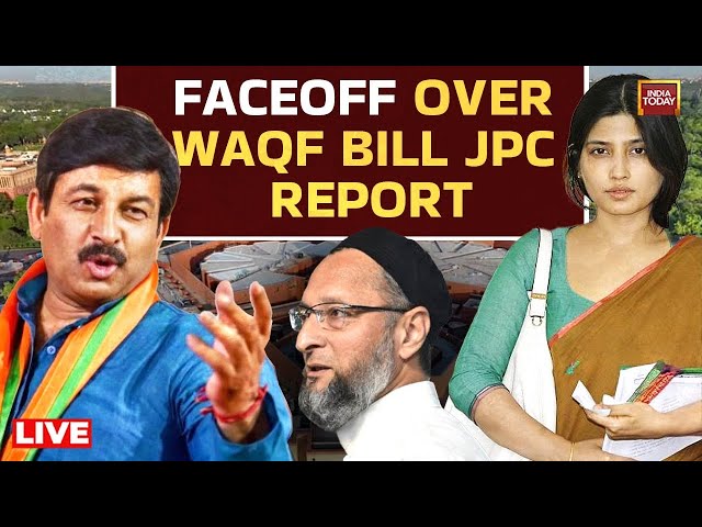 LIVE MPs On WAQF Bill Report | Uproar In Parliament Over WAQF Report | Parliament Session UPDATES