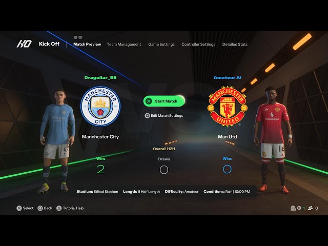 EA SPORTS FC 25 - Premier League Derby Manchester city Vs United