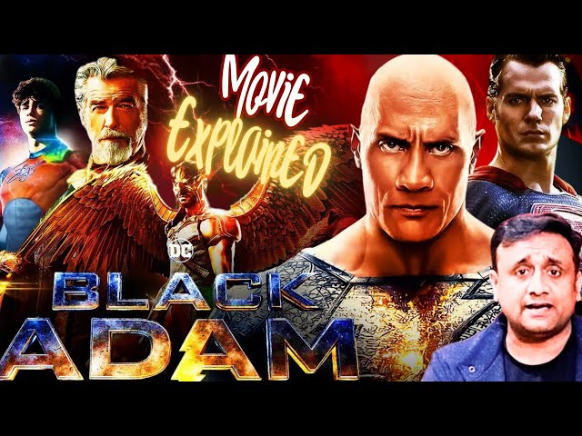 Black Adam "Hollywood Dubbed Movies explanations in Hindi "